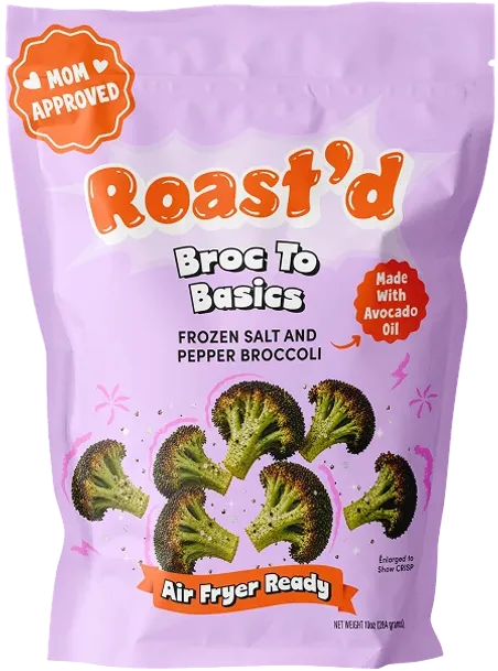 Broc To Basics pouch — Himalayan Salt & Pepper Broccoli